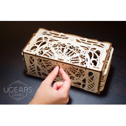 Coffret à cartes 3D bois UGEARS UGEARS UG-70068 - 6