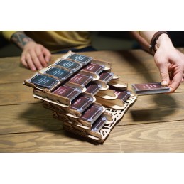 Coffret à cartes 3D bois UGEARS UGEARS UG-70068 - 8