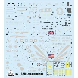 Jet F-35B Lightning II STOVL 1:72 Italeri Aircraft Italeri I1425 - 3