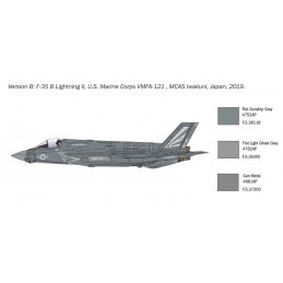 Jet F-35B Lightning II STOVL 1:72 Italeri Aircraft Italeri I1425 - 5
