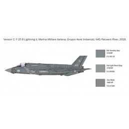 Avion Jet F-35B Lightning II STOVL 1/72 Italeri Italeri I1425 - 6