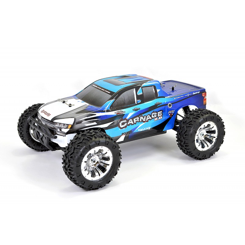 Carnage 2.0 Brushed 4wd Bleu 1/10 RTR FTX FTX FTX5537B - 1