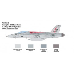 Avion F/A-18 E Super Hornet 1/48 Italeri Italeri I2791 - 6