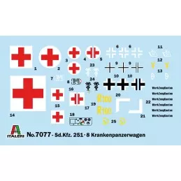 Sd.Kfz.251/8 Ambulance 1/72 Italeri Italeri I7077 - 2