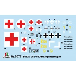 Sd.Kfz.251/8 Ambulance 1:72 Italeri Italeri I7077 - 2