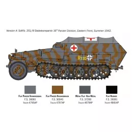 Sd.Kfz.251/8 Ambulance 1/72 Italeri Italeri I7077 - 3