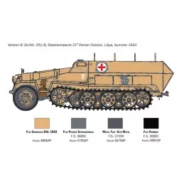 Sd.Kfz.251/8 Ambulance 1:72 Italeri Italeri I7077 - 4