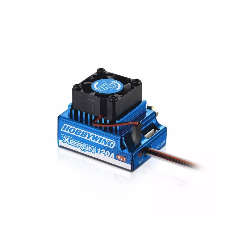 Inverter brushless XERUN 120 has V2.1 Sensored black 1/10 Hobbywing Hobbywing 81020170 - 1