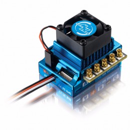 Variateur brushless XERUN 120A V2.1 Sensored Bleu 1/10 Hobbywing Hobbywing 81020170 - 3