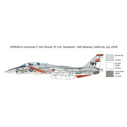 F-14A Tomcat 1/72 Italeri Aircraft Italeri I1414 - 4