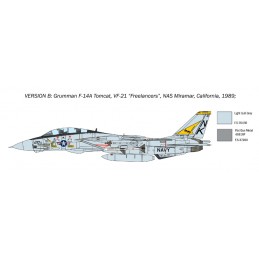 Avion F-14A Tomcat 1/72 Italeri Italeri I1414 - 5