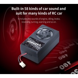 Bruiteur moteur + éclairage voitures Bluetooth GT-Power GT-Power GT-CARSOUND - 10