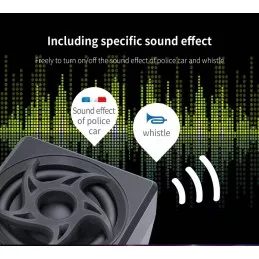 Bruiteur moteur + éclairage voitures Bluetooth GT-Power GT-Power GT-CARSOUND - 12