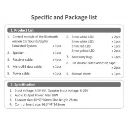 copy of Spots bright L8 car GT-Power GT-Power GT-CARSOUND - 15