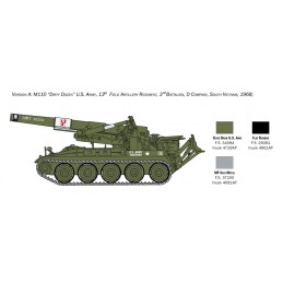 Self-propelled howitzer M110 1/35 Italeri Italeri I6574 - 4