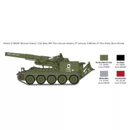 Self-propelled howitzer M110 1/35 Italeri Italeri I6574 - 6