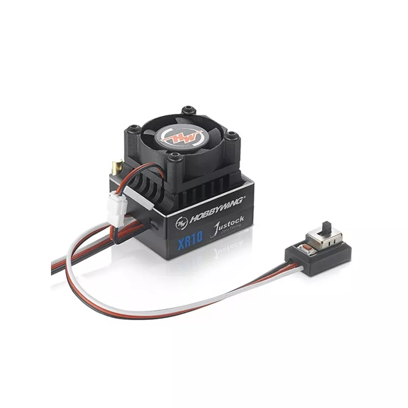 Variateur brushless XERUN XR10 Justock 60A Sensored 1/10 Hobbywing Hobbywing 30112000 - 1