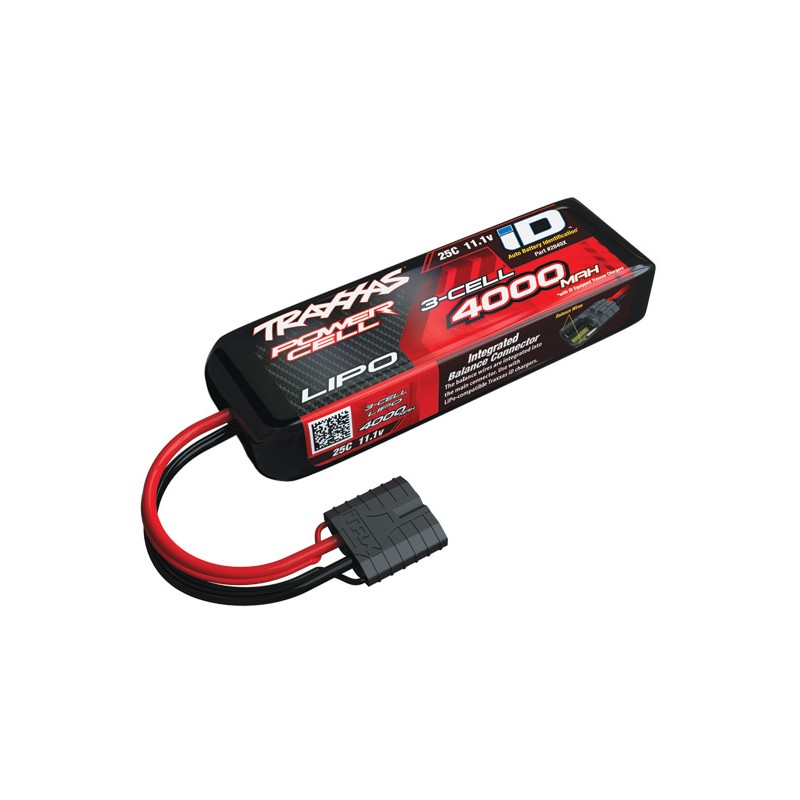 LiPo 3S 11.1V 4000mAh 25C ID Traxxas Traxxas TRX-2849X - 1