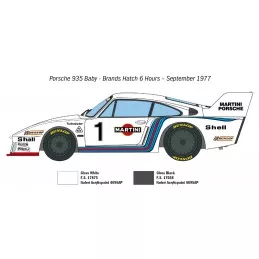 Porsche 935 Baby 1/24 Italeri Italeri I3639 - 4
