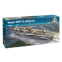 Boat Vosper MTB 74 and Crew 1/35 Italeri Italeri I5624 - 2
