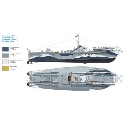 Boat Vosper MTB 74 and Crew 1/35 Italeri Italeri I5624 - 3