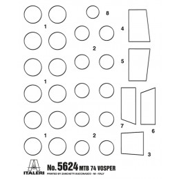 Boat Vosper MTB 74 and Crew 1/35 Italeri Italeri I5624 - 4