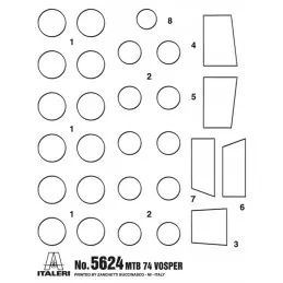 Boat Vosper MTB 74 and Crew 1/35 Italeri Italeri I5624 - 4