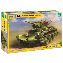 Char soviétique léger BT-7 1/35 Zvezda Zvezda Z3545 - 1