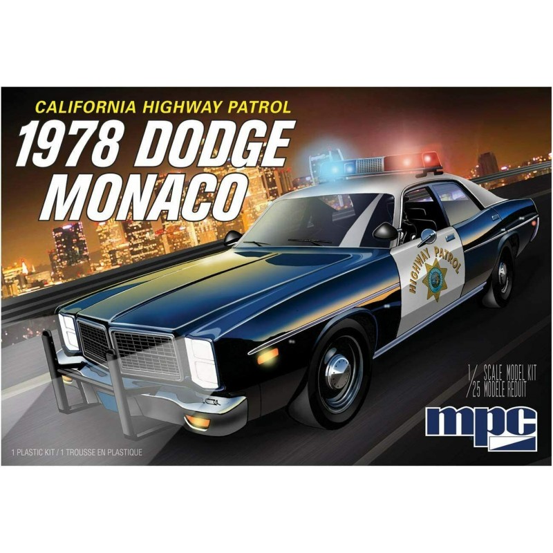 Dodge Monaco CHP Police 1978 1/25 MPC  MPC922M/12 - 1