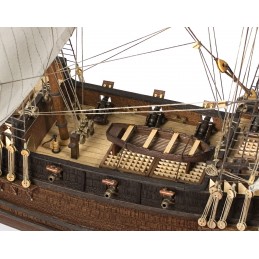 Bateau Buccaneer 1/100 kit construction bois OcCre OcCre 12002 - 9