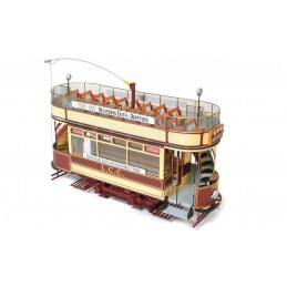 Tram London L.L.C. 106 1/24 kit construction bois métal OcCre OcCre 53008 - 2