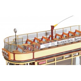 Tram London L.L.C. 106 1/24 kit construction bois métal OcCre OcCre 53008 - 4
