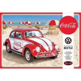 Volkswagen Beetle Snap Coca-Cola 1/25 Polar Lights  POL960M/12 - 1