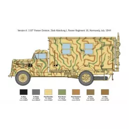 Camion Opel Blitz Radio 1/35 Italeri Italeri I6575 - 3