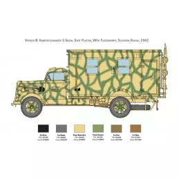 Camion Opel Blitz Radio 1/35 Italeri Italeri I6575 - 4