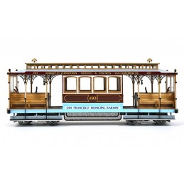 Tram Cable Car San Francisco 1/24 kit construction bois métal OcCre OcCre 53007 - 2