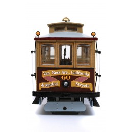 Tram Cable Car San Francisco 1/24 kit construction wood metal OcCre OcCre 53007 - 3