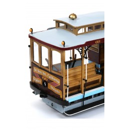 Tram Cable Car San Francisco 1/24 kit construction bois métal OcCre OcCre 53007 - 4
