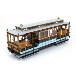 Tram Cable Car San Francisco 1/24 kit construction wood metal OcCre OcCre 53007 - 5