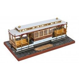 Occre San Francisco Cable Car 1:24 Scale Wood & Metal Model Kit 53007 