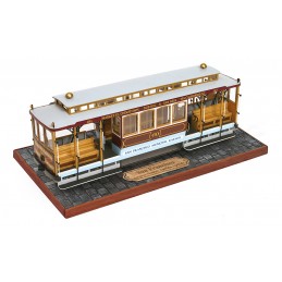 Tram Cable Car San Francisco 1/24 kit construction wood metal OcCre OcCre 53007 - 6