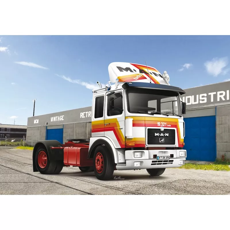 Camion MAN F8 19.321 1/24 Italeri Italeri I3946 - 1