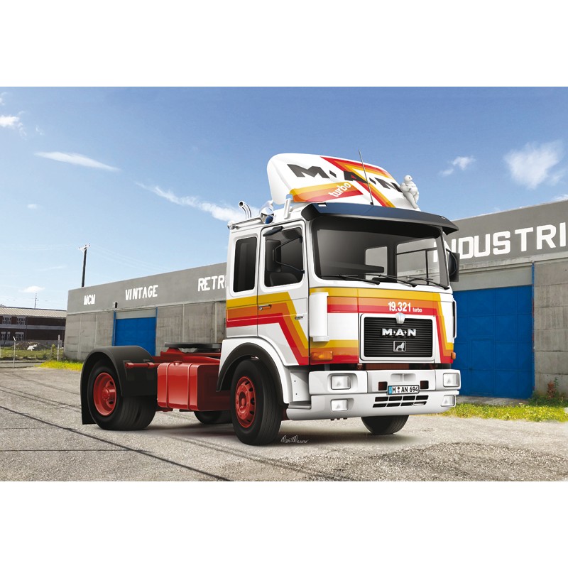Truck MAN F8 19.321 1/24 Italeri Italeri I3946 - 1