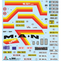 Camion MAN F8 19.321 1/24 Italeri Italeri I3946 - 3