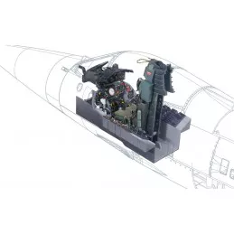 Cockpit F-104G Starfighter 1:12 Italeri Italeri I2991 - 1