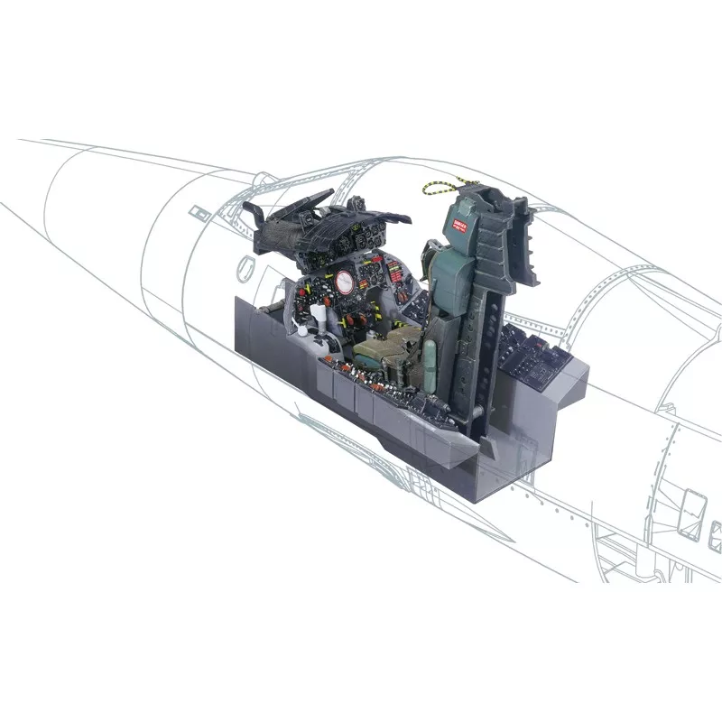 Cockpit F-104G Starfighter 1:12 Italeri Italeri I2991 - 1