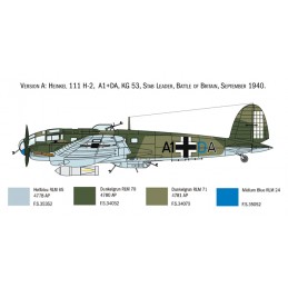Heinkel He111H Bat. England 1:72 Italeri Italeri I1436 - 4