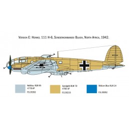 Heinkel He111H Bat. England 1:72 Italeri Italeri I1436 - 8