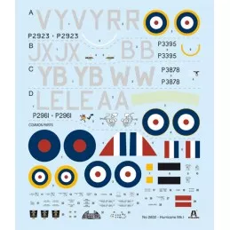 Hurricane Mk.I Bat. England 1/48 Italeri Italeri I2802 - 3