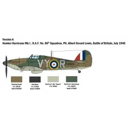 Hurricane Mk.I Bat. England 1/48 Italeri Italeri I2802 - 4